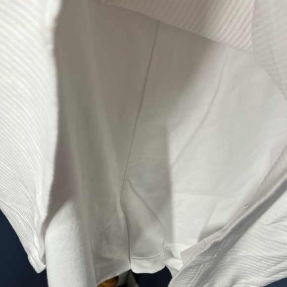 PINK VICTORIA'S SECRET RIB SQUARE NECK ACTIVE DRESS W POCKETS WHITE SIZE XXL - Picture 5 of 7